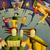 Trad Session Interior with Dancers