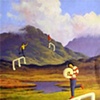  Connemara Landscape with Notes and Figures