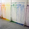 Eat Your Meat or No Dessert (wall drawing)