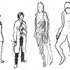 Character sketches for comic