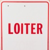 loiter (see conversation) 