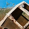 Watchtower with Blue