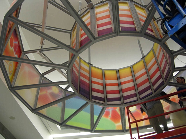 Orange Beacon, Installation.