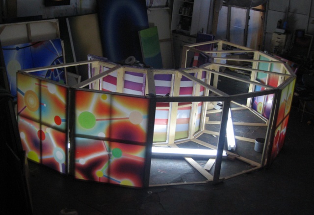 Orange Beacon, in progress