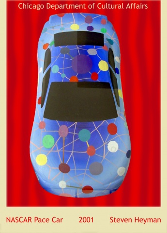 Blue pacecar Model