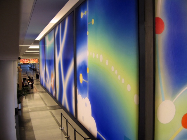 Blue Beacon, side detail