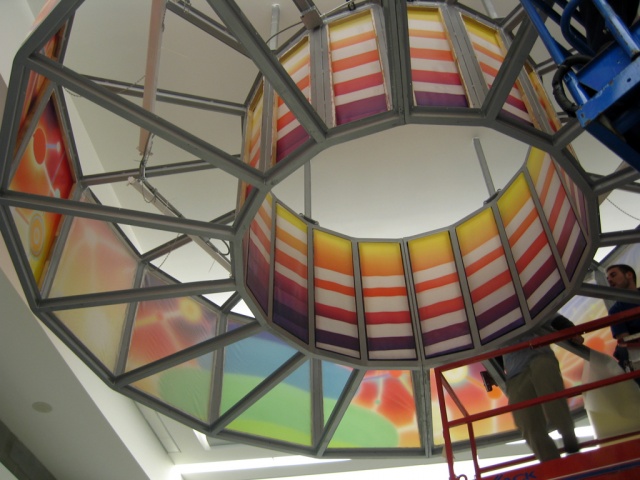 Orange Beacon Installation 