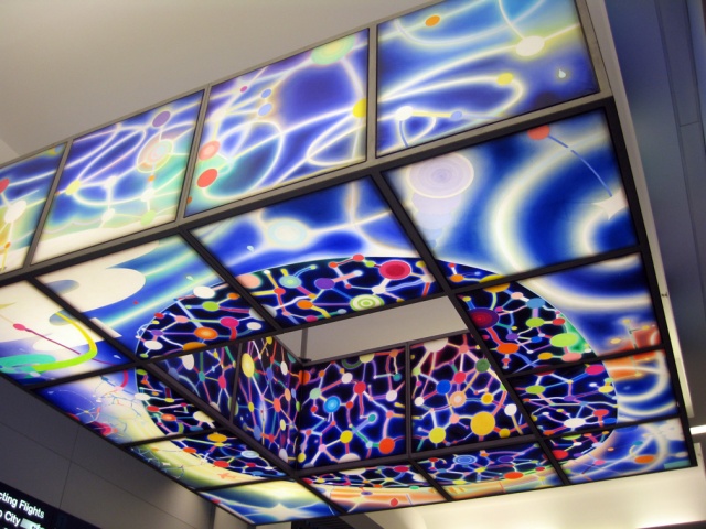 Blue Beacon, detail