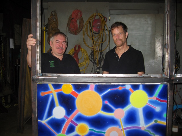 Arlan and Steve at C&B