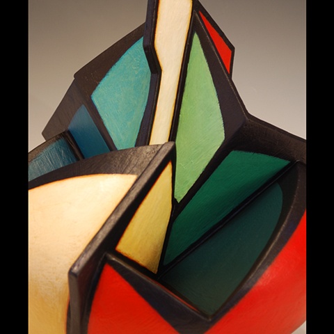 Detail - Acrylic on Clay