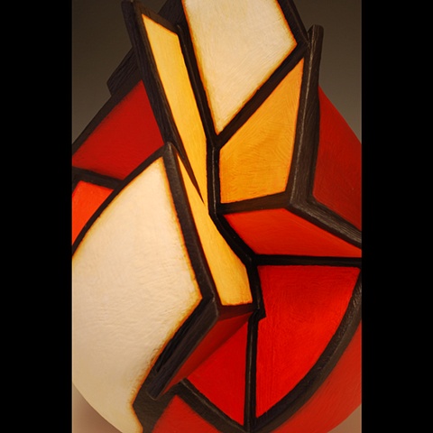 Detail - Acrylic on Clay