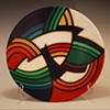 Acrylic on Clay Bowl