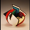 Acrylic on Clay Form #2067