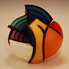 Acrylic Paint on Altered Form #2024