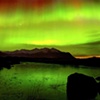 "Northern Lights " over Borgarnes, Iceland