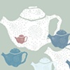 a gathering of pots