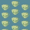 the endless cup, blue