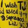 I wish TJ had asked 4 my number @ sopranos.... Liz 312 342 XXXX