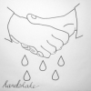 Crying Handshake