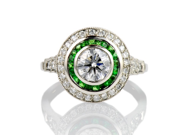 Art Deco Engagement Ring
