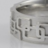 Mens Geometric Wedding Ring