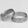 Mokume Gane Infinity Rings