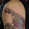 Monkey - not my art taken from a print, but I LOVE this tattoo, will be adding more in future
