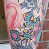 Brooke's filler geo-flowers and b-fly