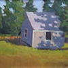 Monhegan Cottage 9x12
