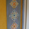 "Hacienda" painted tile detail