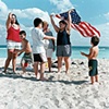 Family on the Beach