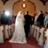 Walking down the aisle