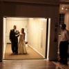 Waiting to enter