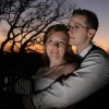 Couple at sunset