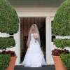 Waiting to walk the aisle