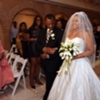 Ayesha walks the aisle