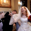 A toast to the bride