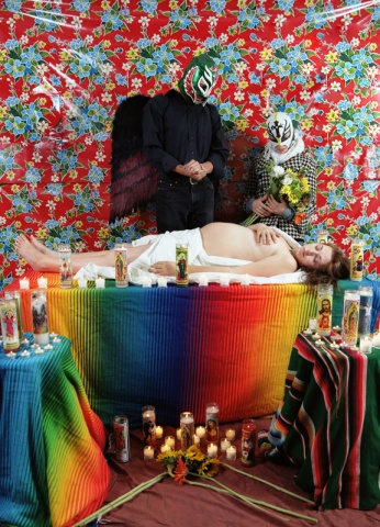 Jesus is laid in the tomb