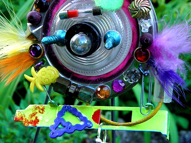 Junker Jewels by Kafka Vodka, found object jewelry and accessories