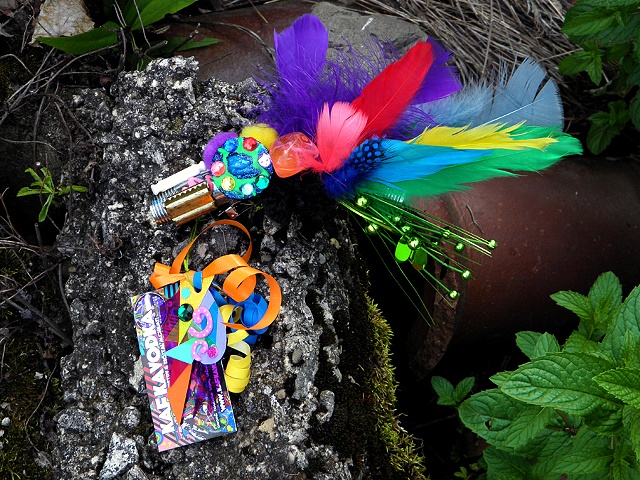 Doomblumen, Flowers of Doom series featuring accessories by Kafka Vodka