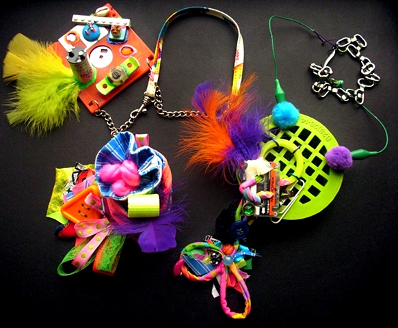 Junker Jewels by Kafka Vodka, found object jewelry and accessories