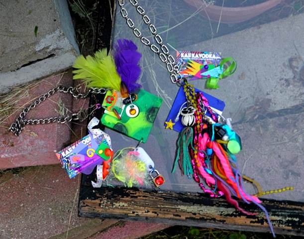 Junker Jewels by Kafka Vodka, found object jewelry and accessories