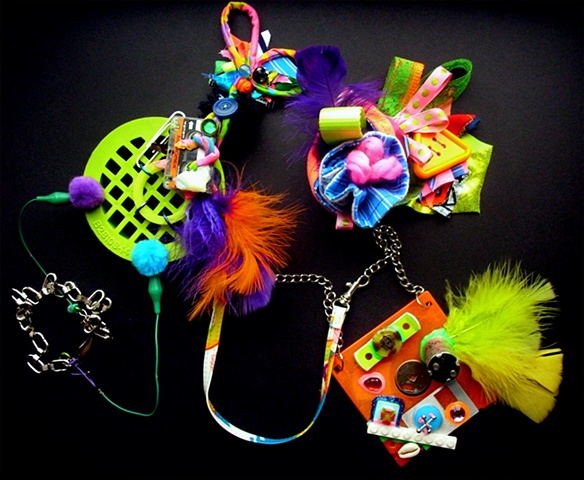 Junker Jewels by Kafka Vodka, found object jewelry and accessories