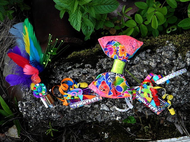 Doomblumen, Flowers of Doom series featuring accessories by Kafka Vodka