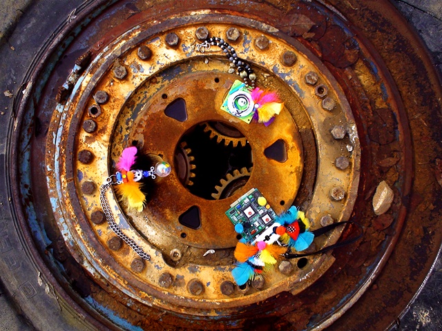 Junker Jewels by Kafka Vodka, found object jewelry and accessories