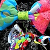 Colorfield Veils Bow (Closeup, Back)