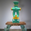 Compressor On Seafoam Stand, Doug Herren