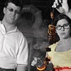 Skitch Manion and Dena Pengas 
Cooking Shish Kabobs 