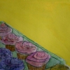 Left Cupcake tray colored