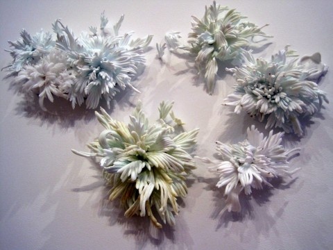 flamework soft glass, mixed media, sculpture, recycled glass 